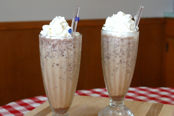 Mint Chocolate Chip Frappe, Blended Coffee #coffee #frappe