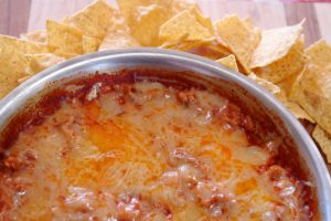 (ad) Beef and Rice Enchilada Dip, Easy and quick dip, Mexican appetizer #MahatmaRice