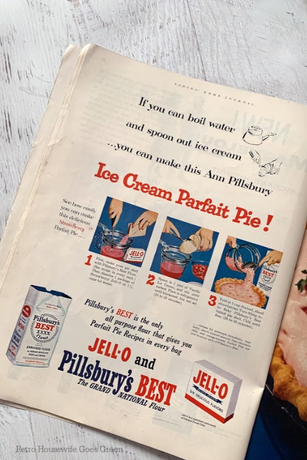 1950s Jell-O ad