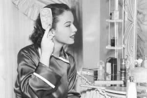 1950s Beauty Routine